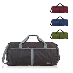 Sac de voyage pliable avec compartiment à chaussures pour femmes, grand sac de voyage pliable, résistant à l'eau et aux déchirures - Product Image 1