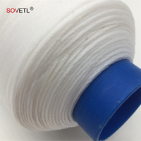 Benang Jahit PTFE Tahan Suhu Tinggi, Tahan Panas, Gesekan Rendah, Tahan Asam Alkali, Tahan Lama, Anti UV