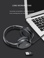 Auriculares OEM 2.4G con Micrófono, USB de 3.5 mm, Auriculares Oficiales para Call Center, Cancelación de Ruido Ambiental