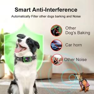 Nueva llegada de largo alcance automático antiladridos al aire libre recargable perro dispositivos de control de ladridos <span class=keywords><strong>Collar</strong></span> para perros pequeños - Product Image 5