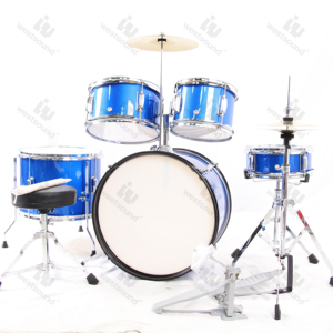 Ensemble de <span class=keywords><strong>batterie</strong></span> de jazz portable pliable professionnel pour enfants cadeau d'anniversaire d'instrument de percussion facile à soulever pour les débutants - Product Image 1