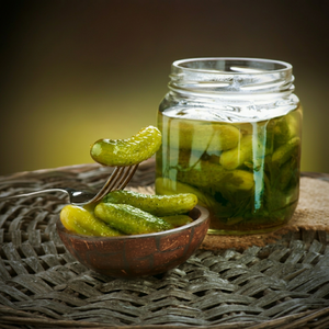 Agujas enteras acidificadas frescas en salmuera |   Vegetales en Salmuera Premium |   Jarra de Vidrio |   Marca Privada OEM |   Calidad de Exportación |   36 meses - Product Image 1
