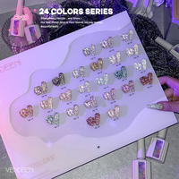 Ensemble de vernis à ongles gel 15 ml 3d Flower Nail Gel Solid Nail Gel Palette
