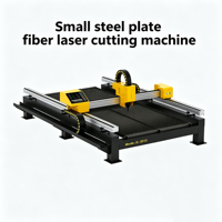 Mini découpeuse laser de type portique CNC à fibre optique pour le traitement des tôles en acier au carbone et en acier inoxydable