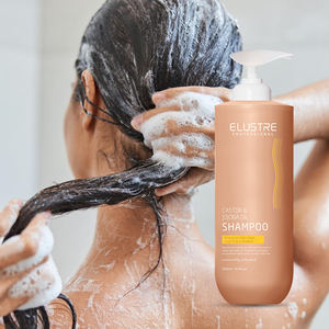 แชมพูน้ำมันละหุ่งสีดำจากจาไมก้า/ผมหนาสำหรับผมแห้งและเปราะการเติบโตของเส้นผมแอฟริกา/ตะวันออกกลางฉลากส่วนตัว - Product Image 2