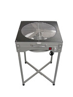 Hot 18 \ "Table hydroponique debout tondeuse à feuilles Triple inoxydable 18 \" électrique motorisé feuille bourgeon garniture boîte de vitesses composant de base