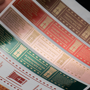 Etiquetas adhesivas de vinilo Brillante De plata cepillada con logotipo redondo pequeño personalizado, hoja de pegatinas adhesivas impermeables personalizadas - Product Image 5