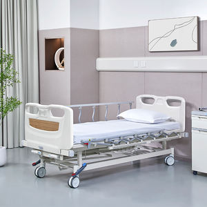 HaoHan 2025, новый H328-A, высокое качество, многофункциональная ручная больница с двумя ручками, больничная койка с 2 функциями для продажи - Product Image 2