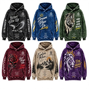 Sudadera con Capucha para Hombre Long Mission, 100% Algodón, Forro Polar, Transpirable, Corte Regular, Informal, para Invierno, con Bolsillos - Product Image 1