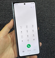 Smartphone débloqué Fold 4 5G Octa Core CDMA/LTE 256 Go AMOLED 120 Hz Écran 7+ pouces Android 15 Version US 50 MP Gaming Charge rapide