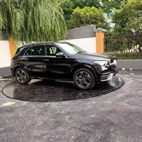Plateforme tournante multi-usages pour véhicules, diamètre 4-8m, charge 4000kg, télécommande 360° °   Rotation pour les Auto Expos