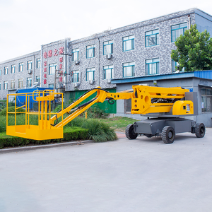 รถกระเช้าบูมแบบแขนยืดขึ้นลงได้ สำหรับงานอุตสาหกรรม กำลังยกสูงพิเศษ รองรับน้ำหนักได้ 230 กิโลกรัม ความสูง 8-20 เมตร ใช้พลังงานไฟฟ้าหรือดีเซล - Product Image 5