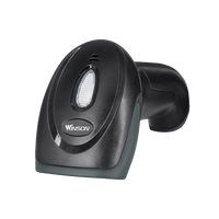 Escáner de Código de Barras USB para Códigos QR 1D/2D, Sensor CMOS, Colores Negro/Amarillo, Uso en Computadoras Móviles