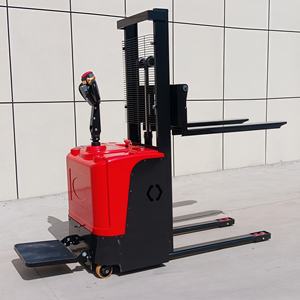 Chariot élévateur électrique à 4 roues avec batterie au lithium pour entrepôt, usine, atelier, logistique et manutention de matériaux en intérieur - Product Image 1