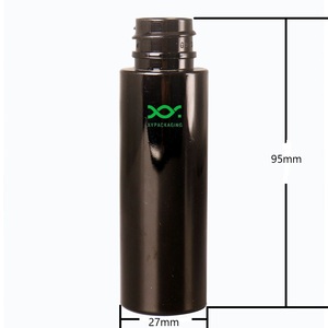 Xypackaging - Botellas de Plástico PET PCR Vacías de 30 ml (1 oz), Color Negro, Pequeñas, con Gotero, para Serigrafía, Uso en Ropa de Cama y Almohadas, Venta al por Mayor - Product Image 5