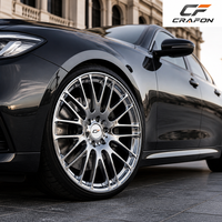 Nouvelles jantes en alliage d'aluminium forgé CF Aerospace 22-28 pouces 6x139.7 PCD 78.1 CB adaptées aux SUV de luxe américains Escalade Platinum