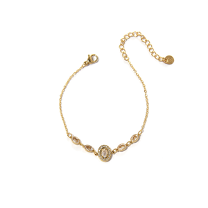 Pulsera de Cadena Fina de Acero Inoxidable 316L con Baño de Oro PVD, Joyería Sostenible y Resistente - Product Image 2