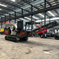Concasseur à mâchoires PE400x600, faible coût d'entretien, longue durée de vie, 60t/h, 30kw, concasseur à mâchoires mobile pour le traitement des roches dures et des minerais