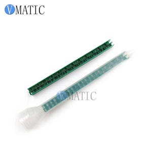 Boquillas de mezcla de resina de silicona, mezclador estático de plástico de epoxi, Boca de tornillo de FMC08-24 de alta calidad, Envío Gratis - Product Image 1