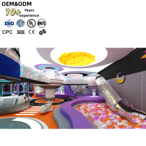 Équipement de terrain de jeux intérieur personnalisé, nouveau design, trampoline pour enfants, aire de jeux souple, parc d'attractions - Product Image 1