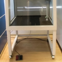 Hotte à fumées portable BIOBASE de type C, hotte à fumées de laboratoire chimique sans ventilation, pour table de laboratoire