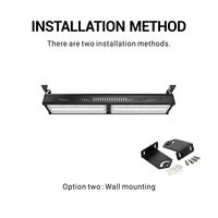 Lámpara LED Lineal de Alta Potencia para Gimnasio, 36000 Lúmenes, 5000k, Cuerpo de Aluminio, IP65, 50w, 100w, 150w, para Fábrica