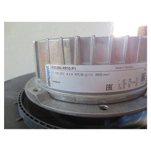 Ventilateur centrifuge de refroidissement pour armoire photovoltaïque (PV) ebmpapst R3G280-RR10-P1 110V DC 2600RPM 4.3A 475W 280mm pour rail de circulation - Product Image 4