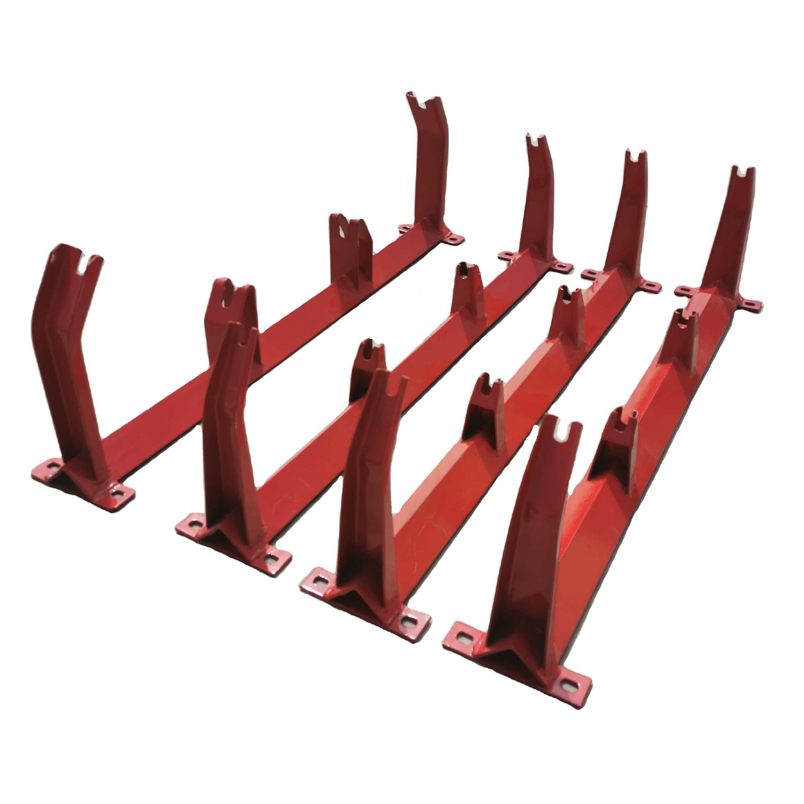 带槽支架的优质钢输送机托辊架