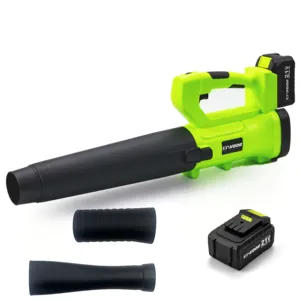 Professional low noise 21V lithium cordless tool leaf blower garden lithium blower