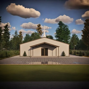 Kit de construction d'église préfabriquée modulaire pour les cultes et les rassemblements communautaires - Product Image 4
