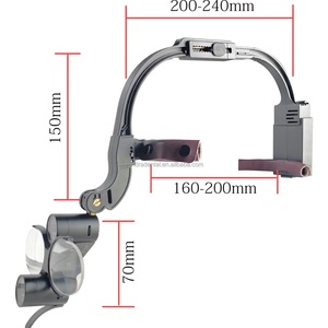 Lupas Dentales Manuales con Luz LED, 3.5x 2.5x, para Uso Diurno, al Mejor Precio - Product Image 1