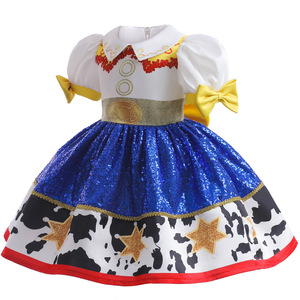 Rival EW rrival irls irolor-ontrast RESS atchwork RESS Oy Tory nspired oostume osplay RESS - Product Image 2