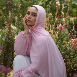 Hijab in Modal Premium Leggero con Sottohijab in Cotone Ghiaccio, Facile da Indossare, Nuova Tendenza Moda Etnica - Product Image 2