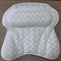Offre Spéciale – Accessoire de Bain Universel 4D Ultra Confortable – Oreiller de Bain Antidérapant à Ventouses avec Support Corporel et Appui-tête