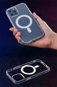 Ốp điện thoại trong suốt chống sốc, sạc không dây từ tính chất lượng cao dành cho <span class=keywords><strong>iPhone</strong></span> 13 14 15 Pro Max - Product Image 6