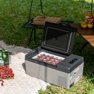 Nevera Portátil para Auto de 15L AC.684.164, Accesorios Todoterreno, Caja Refrigeradora para Viajes y Picnic, Refrigerador de 12 Voltios con Adaptador de CA K15 15l Cap - Product Image 2
