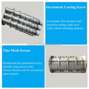 <span class=keywords><strong>เครื่อง</strong></span><span class=keywords><strong>สกัด</strong></span>น้ำผลไม้แบบมัลติฟังก์ชั่น 220V ประสิทธิภาพสูง 400-500 กก./ชม. แบบสกัดเย็น คั้นน้ำผลไม้สดเชิงพาณิชย์ - Product Image 5