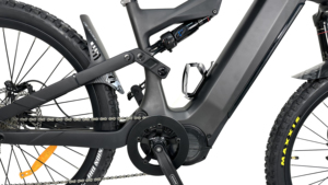 Vélo électrique tout-terrain 2024 en fibre de carbone, 750W, moteur central, suspension intégrale, hybride, pour adulte, TDE01Z, puissant, pour le tout-terrain - Product Image 4
