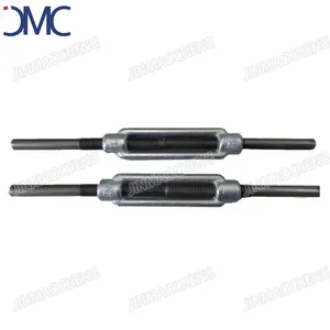 High Quality Galvanized/Self Colored DIN1480 Drop Forged Turnbuckle WIth Stud End M24