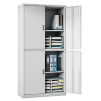 Archivador de Oficina de Acero con 4+ Cajones, Cerradura con Llave, Diseño Moderno, Duradero, Ecológico, Ahorra Espacio, para Hogar/Oficina/Escuela