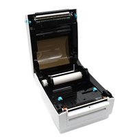 Impresora de Etiquetas Térmicas de Envío de 110 mm 4x6 con Bluetooth Inalámbrico, Máquina de Impresión de Etiquetas Adhesivas para Pequeñas Empresas