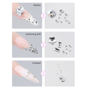 RS Nail <span class=keywords><strong>Gel</strong></span> Adhésif pour Ongles <span class=keywords><strong>en</strong></span> Tube Souple, Longue Durée, Facile à Appliquer, pour <span class=keywords><strong>D</strong></span>écoration <span class=keywords><strong>d</strong></span>'Ongles <span class=keywords><strong>en</strong></span> Strass et Diamants – Meilleure Vente - Product Image 4