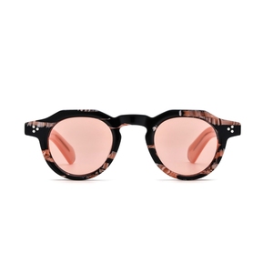 Lunettes de soleil rétro rondes à monture complète, verres miroir, légères, unisexes, style décontracté pour adultes - Product Image 5