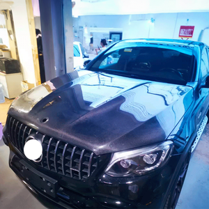 Para <span class=keywords><strong>mercedes</strong></span>-<span class=keywords><strong>benz</strong></span> <span class=keywords><strong>GLC</strong></span> X253 Coupe GLC300 GLC43 GLC63 AMG S cubierta de motor de capó de fibra de carbono - Product Image 5