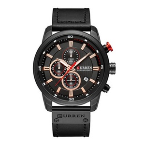 Reloj de Hombre Oem Odm Curren 8291, Acepta Logotipo Personalizado, Correa de Cuero, Calendario, Esfera Grande, Multifuncional, Resistente al Agua - Product Image 3