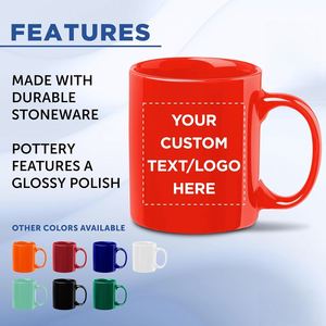 Taza de Café Personalizada con Logotipo, 11 oz, Tazas de Cerámica Personalizadas, Taza de Té Personalizada, Regalo para Navidad, Cumpleaños, Boda, Aniversario - Product Image 2
