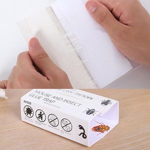 <b>Mouse</b> And Insect Glue Trap Rectangle Disposable Home Garden Pest Control Rodents Insects Sticky Trap - Product Image 1