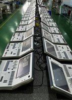 Consola Controladora de Luces DMX 512 de Alta Calidad Tiger Touch Quartz V18/V17/V11 para Iluminación de Escenario con Flight Case