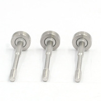 Vis à tête cylindrique hexagonale à embase captive, demi-filetées, en acier inoxydable/acier au carbone, zinguées blanc, tailles personnalisées M2 M3 M4 M5 M6