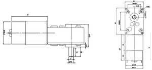 <span class=keywords><strong>Motor</strong></span> <span class=keywords><strong>de</strong></span> Engranaje Helicoidal <span class=keywords><strong>de</strong></span> Alto Torque 5840-<span class=keywords><strong>555</strong></span>, <span class=keywords><strong>Motor</strong></span> <span class=keywords><strong>de</strong></span> Reducción Eléctrico <span class=keywords><strong>de</strong></span> CC 12V para Equipos <span class=keywords><strong>de</strong></span> Automatización - Product Image 5